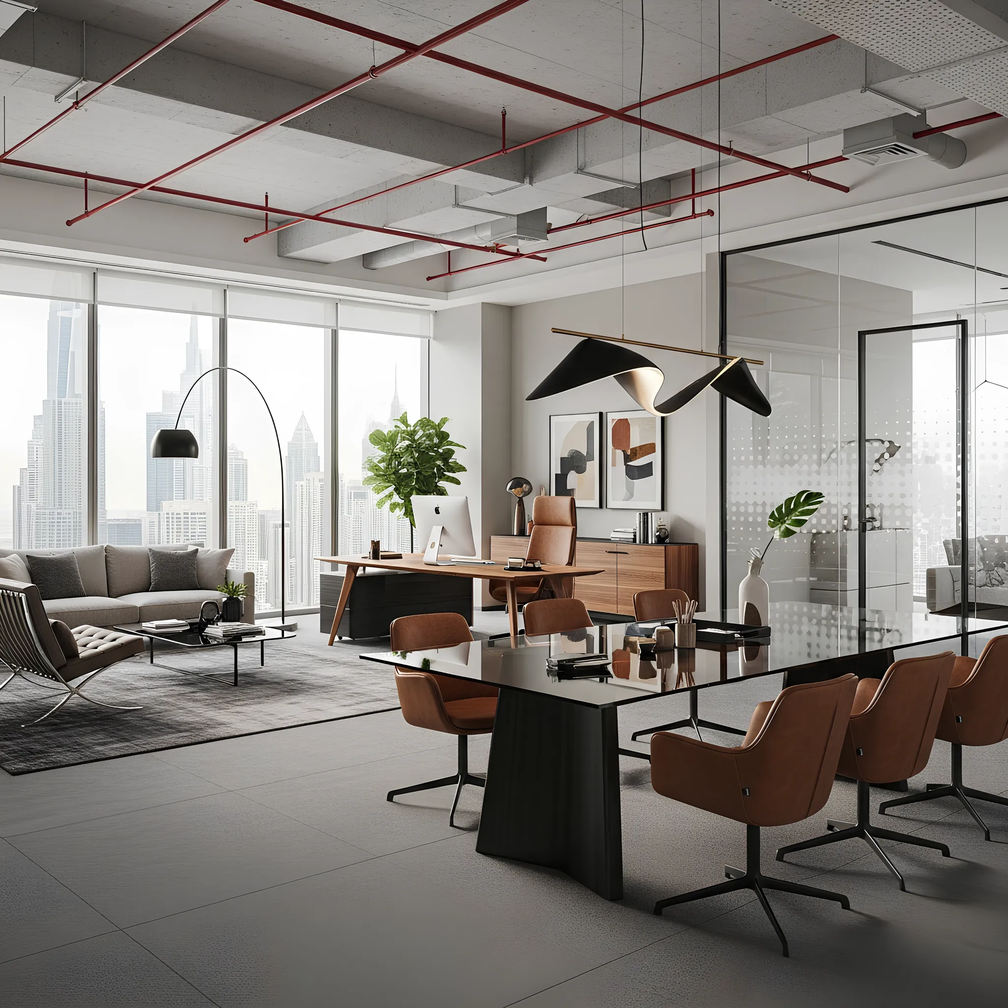 Office Meeting Area Design